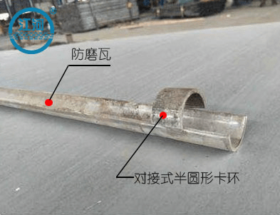 防磨瓦卡環(huán)有幾種？2對接式