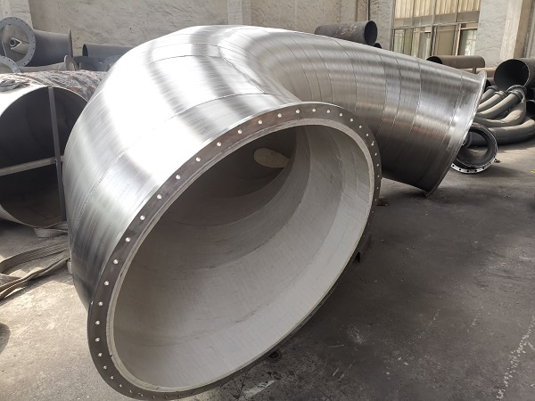 90&deg;陶瓷耐磨彎頭